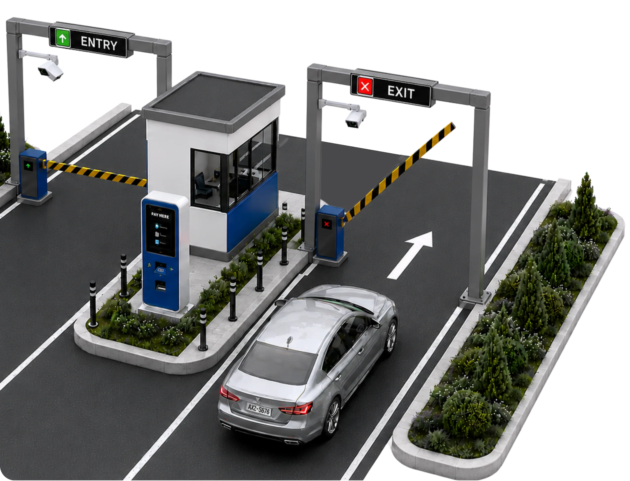 Entry2Exit Parking Management System
