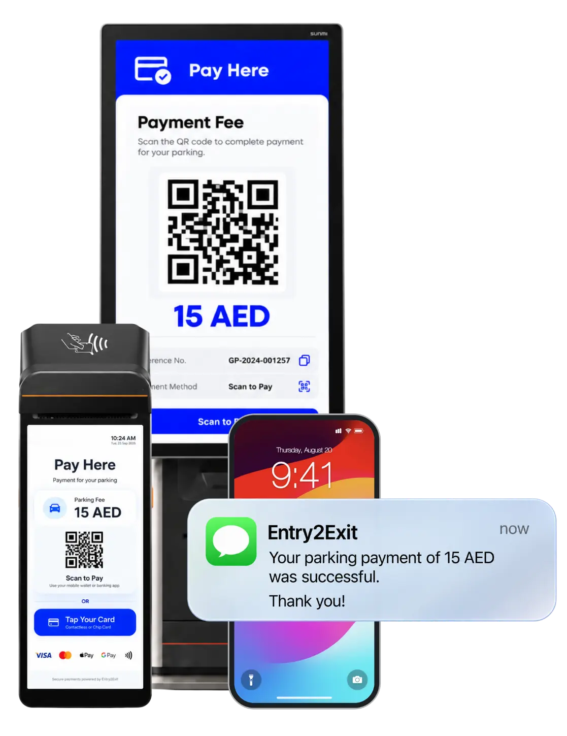 Payment kiosks and terminals