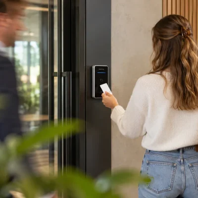 Visitor management system access control integration